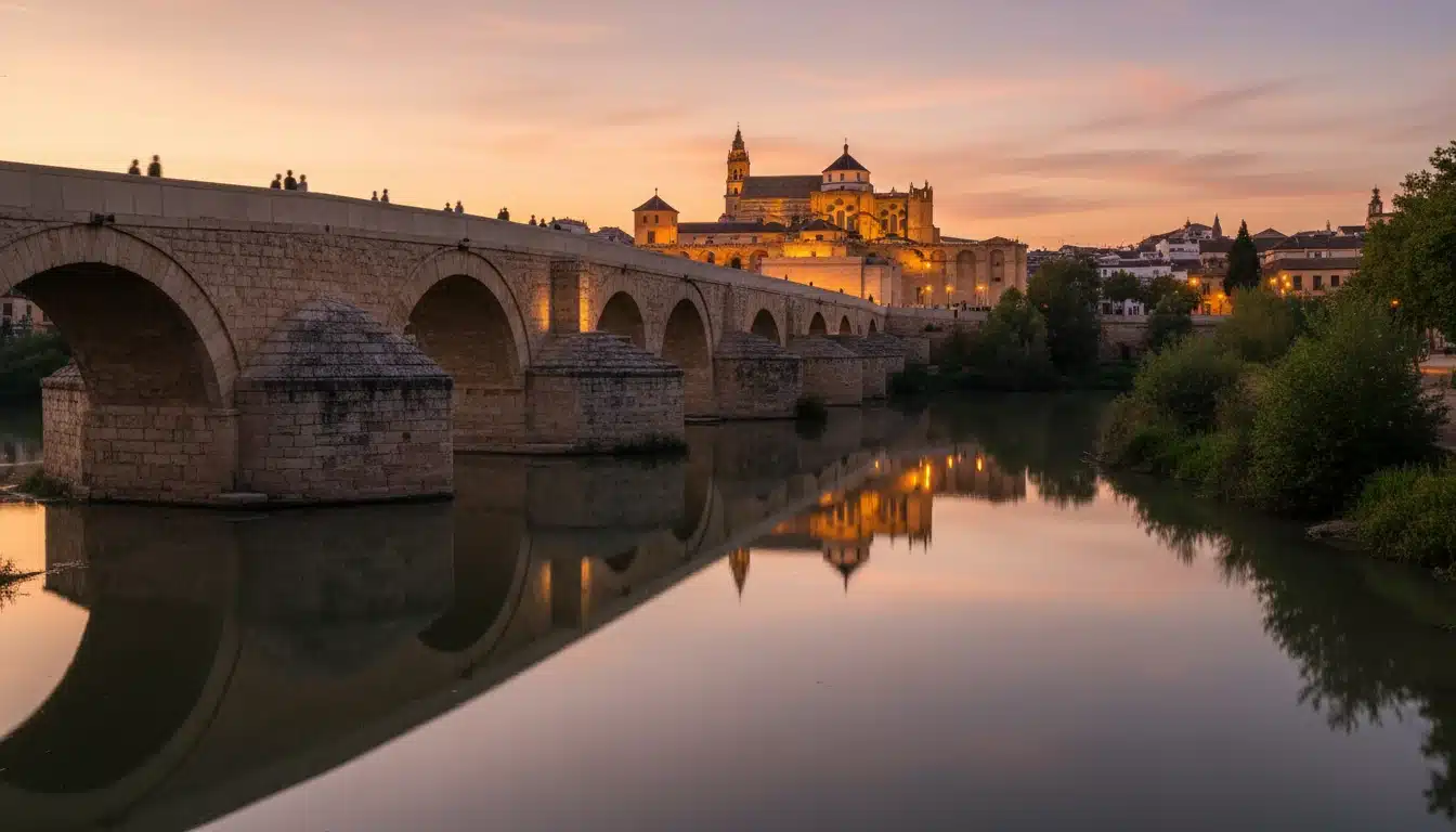 Puente Romano De Cordoba Atardecer